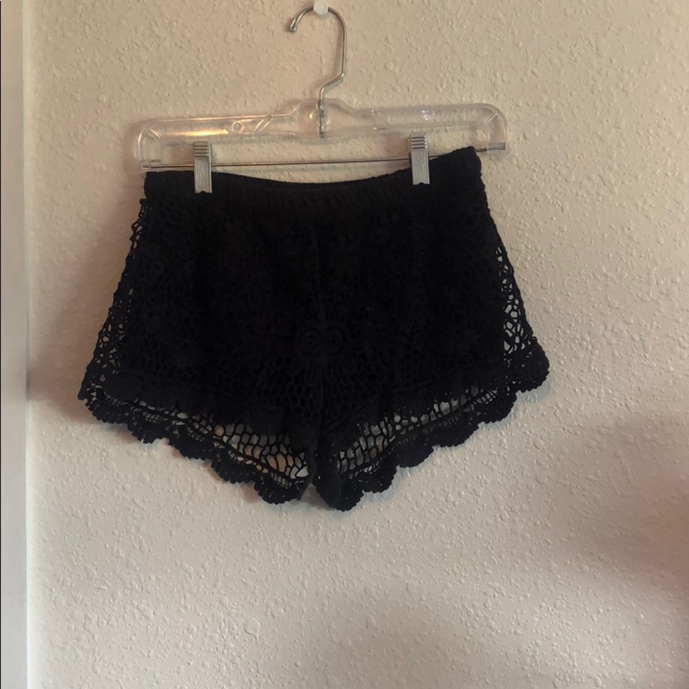 Black shorts
